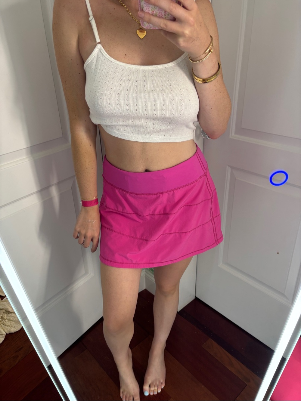 lululemon athletica Hot Pink Athletic Skirt